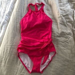 Hermoza GENEVIEVE ONE-PIECE SWIMSUIT FUSCHIA